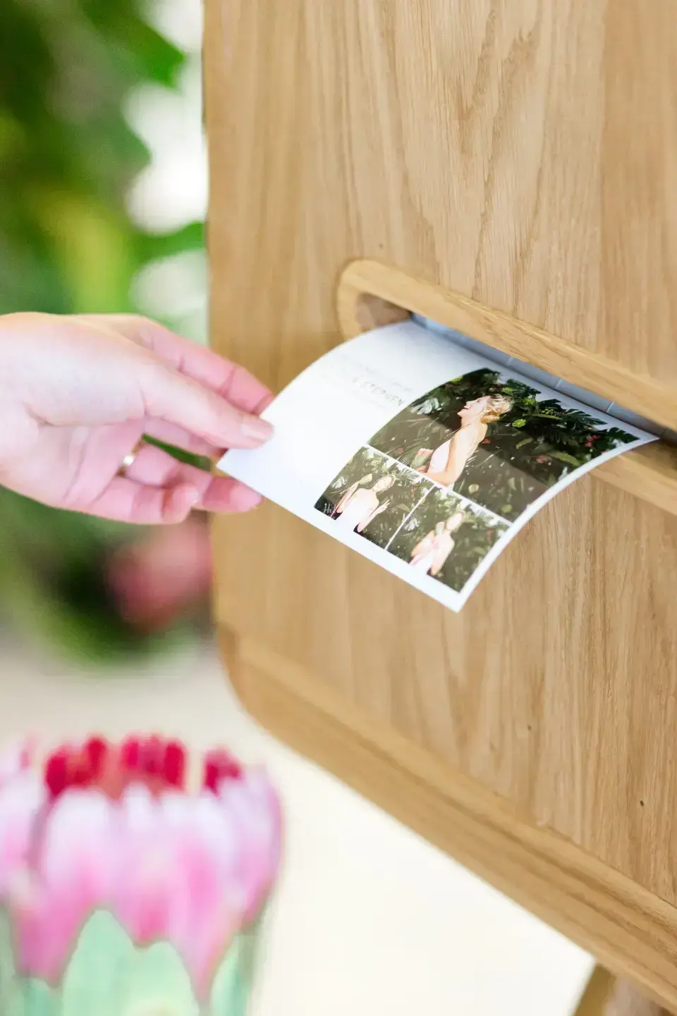 Instant photo prints