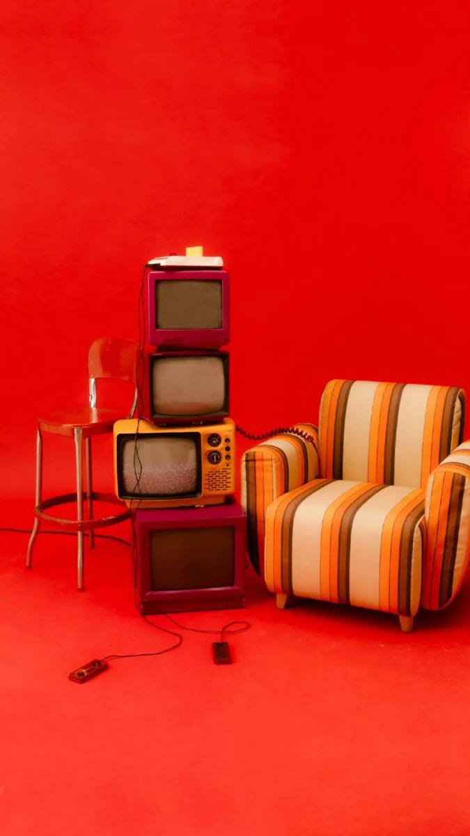 Vintage CRT photo activation